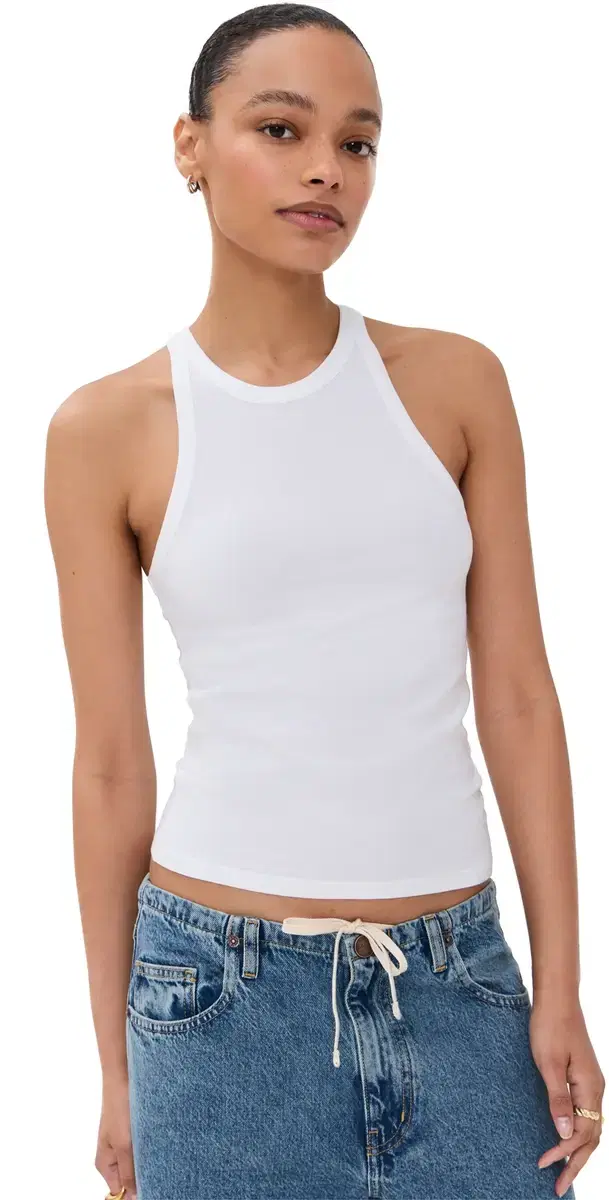 Racerback Tank White