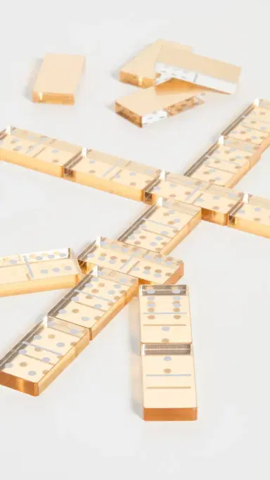 Tizo Design Tizo Gold Domino Set | Thumbnail 4 Tizo Design Tizo Gold Domino Set | Thumbnail 4