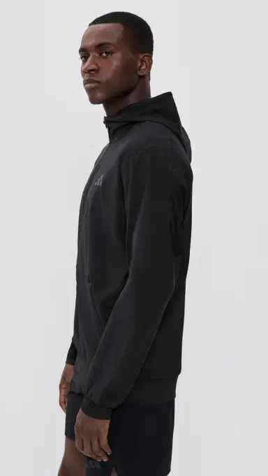 Adidas Workout Full Zip Sweatshirt Black | Thumbnail 4