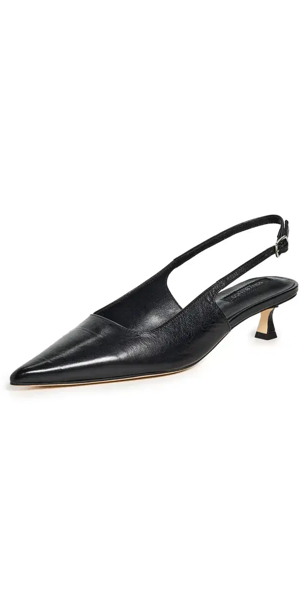 Tony Bianco Crush Slingback Heels Black Vintage