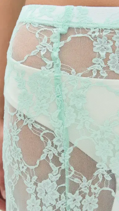 LE BOP Lace Skirt Mint | Thumbnail 6