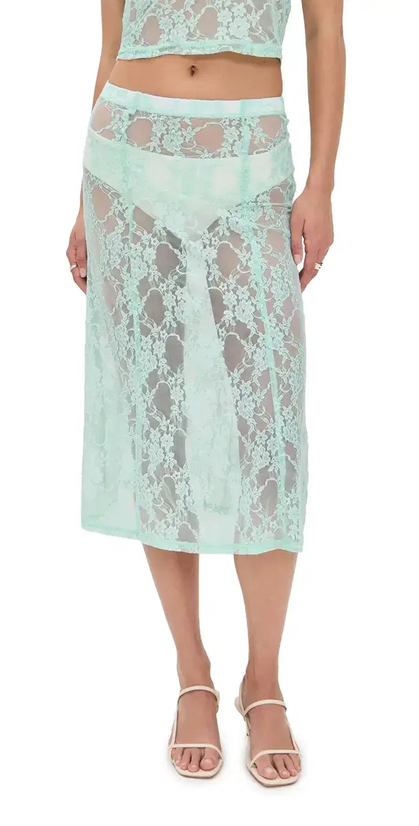 LE BOP Lace Skirt int
