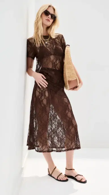LE BOP ace Skirt Chocolate | Thumbnail 5 LE BOP ace Skirt Chocolate | Thumbnail 5