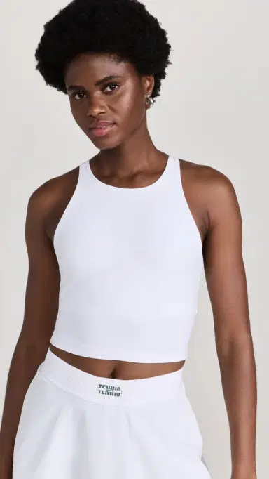 Beyond Yoga Spacedye Refocus Cropped Tank Cloud White S | Thumbnail 2 Beyond Yoga Spacedye Refocus Cropped Tank Cloud White S | Thumbnail 2