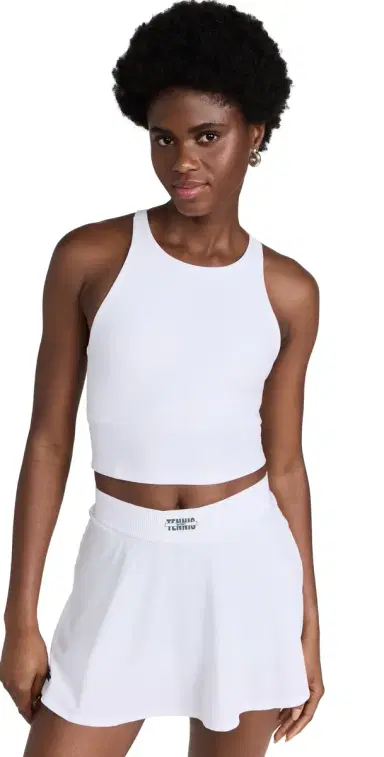 Beyond Yoga Spacedye Refocus Cropped Tank Cloud White S | Thumbnail 1 Beyond Yoga Spacedye Refocus Cropped Tank Cloud White S | Thumbnail 1