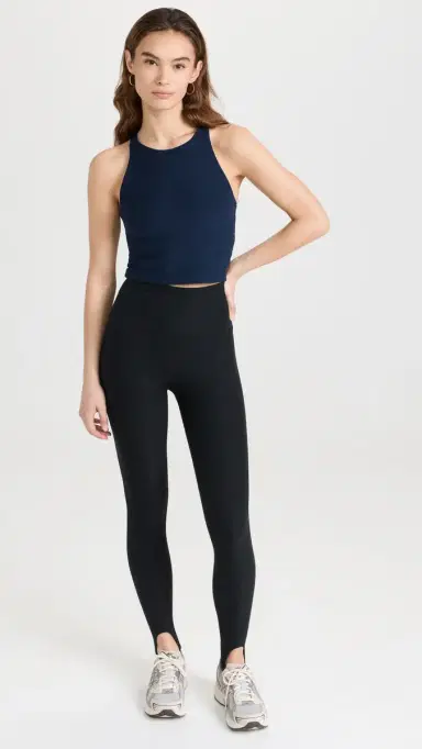 Beyond Yoga Spacedye Refocus Cropped Tank Nocturnal Navy L | Thumbnail 5