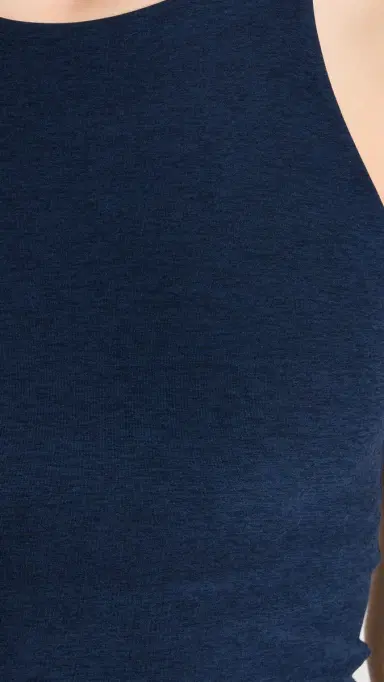 Beyond Yoga Spacedye Refocus Cropped Tank Nocturnal Navy L | Thumbnail 6