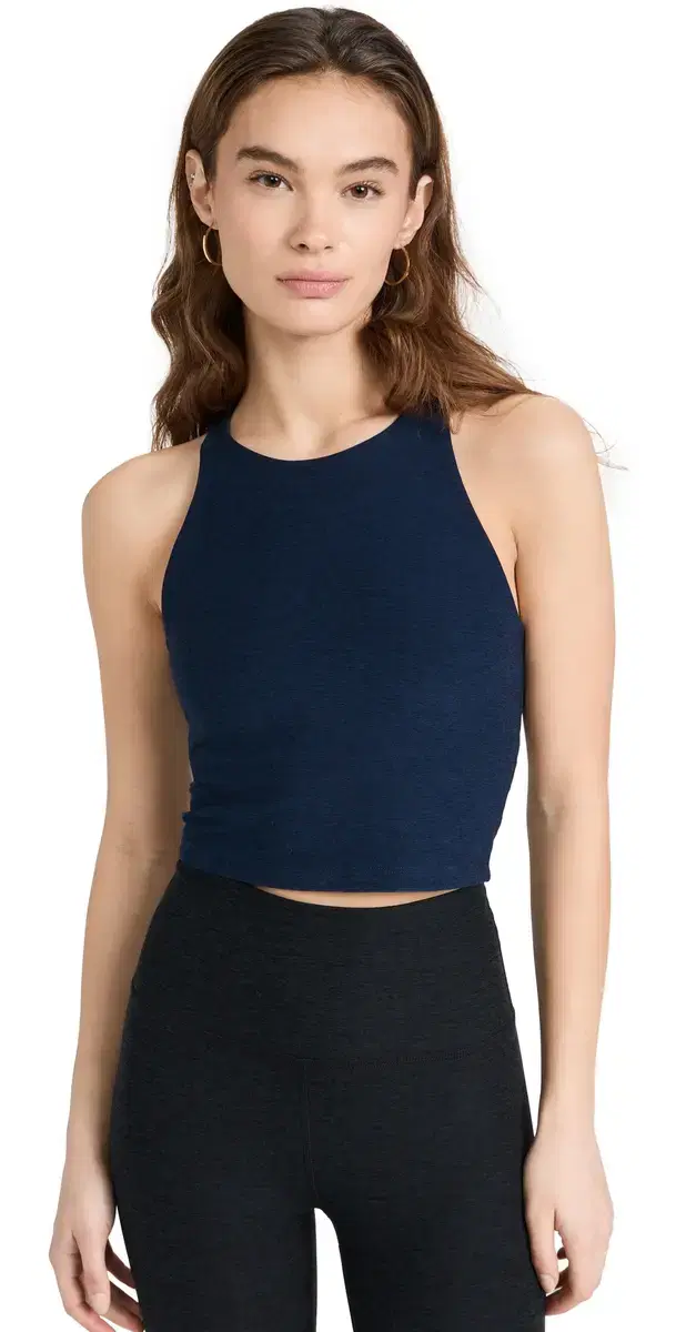 pacedye Refocus Cropped Tank Nocturnal Navy