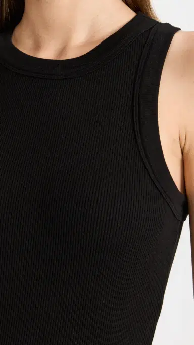 Citizens of Humanity Isabel Rib Tank Black S | Thumbnail 6 Citizens of Humanity Isabel Rib Tank Black S | Thumbnail 6