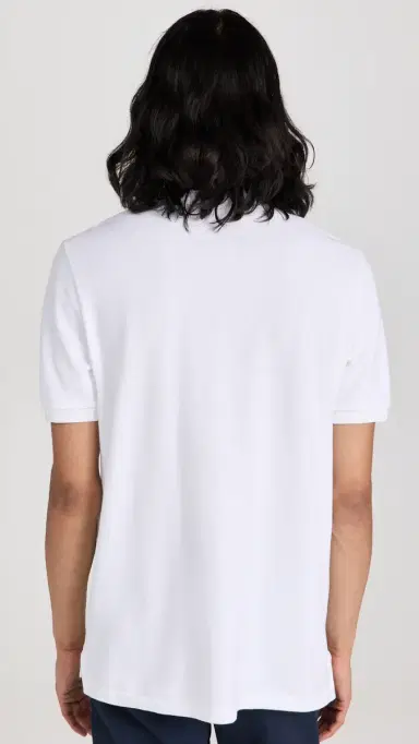 Polo Ralph Lauren Classic Fit Iconic Mesh Polo White | Thumbnail 3 Polo Ralph Lauren Classic Fit Iconic Mesh Polo White | Thumbnail 3