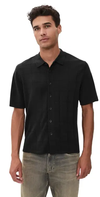 rag & bone Window Pane Dalton Shirt Dkbrn | Thumbnail 1 rag & bone Window Pane Dalton Shirt Dkbrn | Thumbnail 1