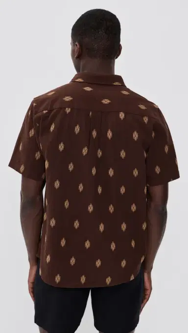 McTavish Button Up Shirt Brown Multi M | Thumbnail 3 McTavish Button Up Shirt Brown Multi M | Thumbnail 3