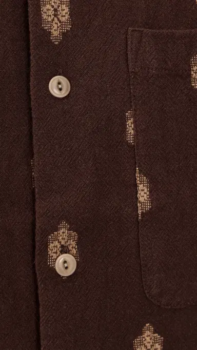McTavish Button Up Shirt Brown Multi M | Thumbnail 6 McTavish Button Up Shirt Brown Multi M | Thumbnail 6