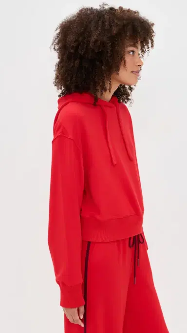 LE BOP Cleo Pullover Hoodie Crimson | Thumbnail 4 LE BOP Cleo Pullover Hoodie Crimson | Thumbnail 4