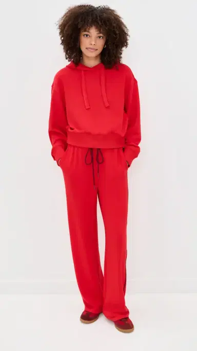 LE BOP Cleo Pullover Hoodie Crimson | Thumbnail 5 LE BOP Cleo Pullover Hoodie Crimson | Thumbnail 5