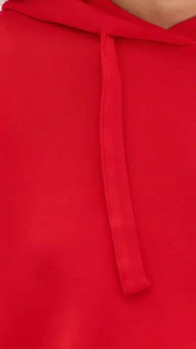 LE BOP Cleo Pullover Hoodie Crimson | Thumbnail 6 LE BOP Cleo Pullover Hoodie Crimson | Thumbnail 6