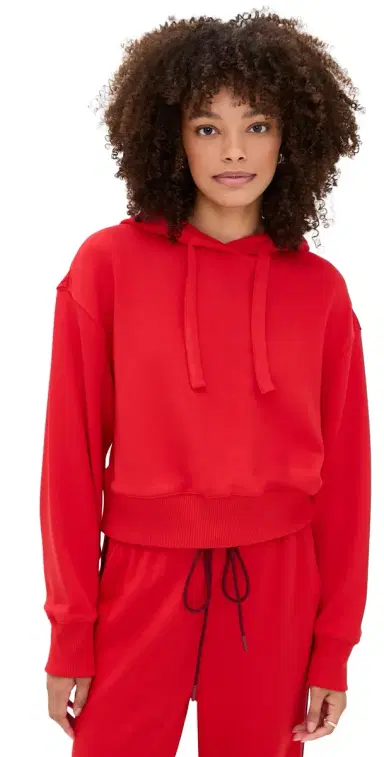 LE BOP Cleo Pullover Hoodie Crimson | Thumbnail 1 LE BOP Cleo Pullover Hoodie Crimson | Thumbnail 1