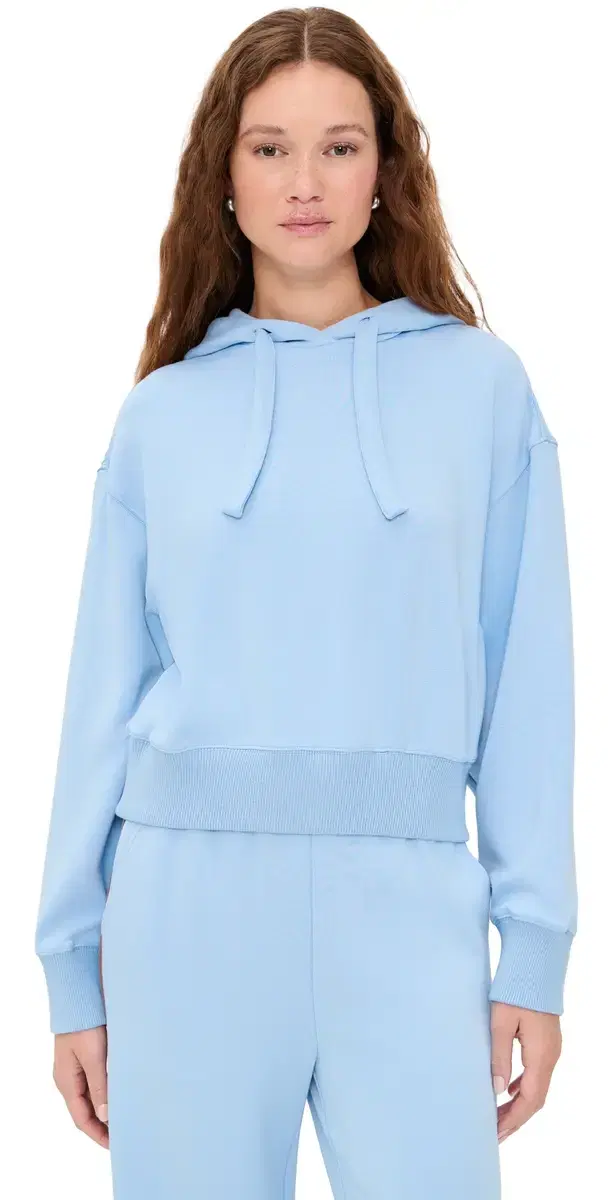 LE BOP Cleo Pullover Hoodie Chambray Blue