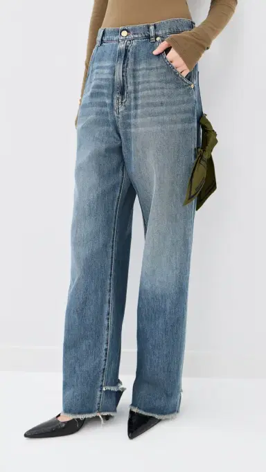 DARKPARK Lisa Loose Fit Carpenter Jeans Slate Vintage | Thumbnail 2