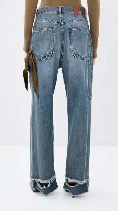 DARKPARK Lisa Loose Fit Carpenter Jeans Slate Vintage | Thumbnail 3