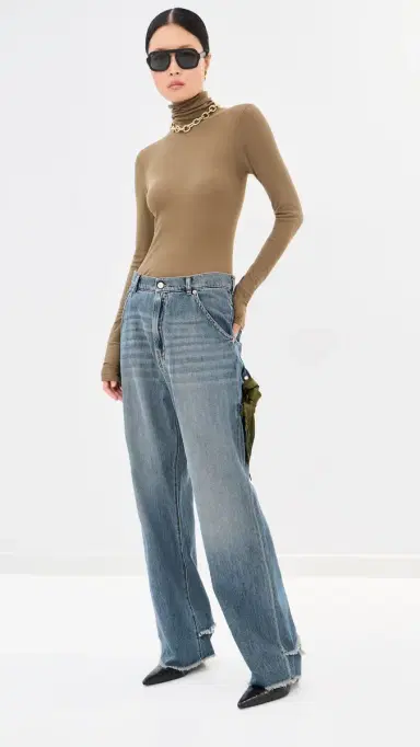 DARKPARK Lisa Loose Fit Carpenter Jeans Slate Vintage | Thumbnail 5