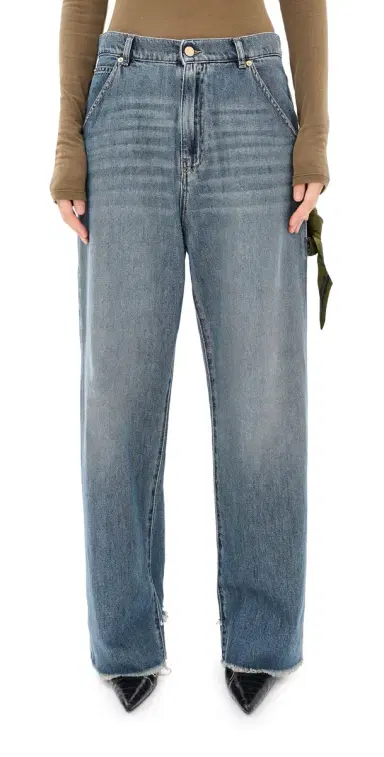 DARKPARK Lisa Loose Fit Carpenter Jeans Slate Vintage | Thumbnail 1