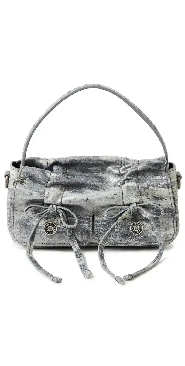 Acne Studios Multipocket Micro Dirty Snow Bag Grey One Size