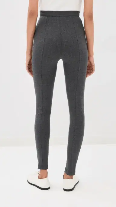 Jil Sander Stretch Wool Tailored Leggings Asphalt | Thumbnail 4 Jil Sander Stretch Wool Tailored Leggings Asphalt | Thumbnail 4