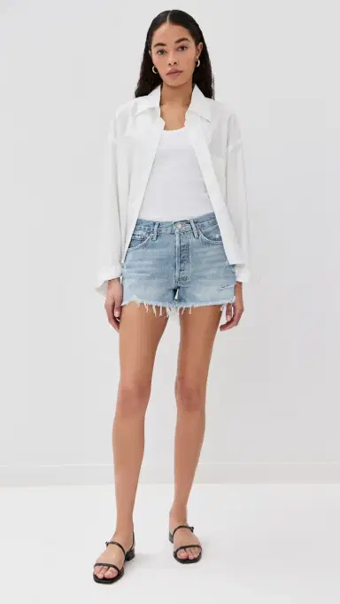AGOLDE Parker Vintage Cutoff Shorts Swapmeet 24 | Thumbnail 6