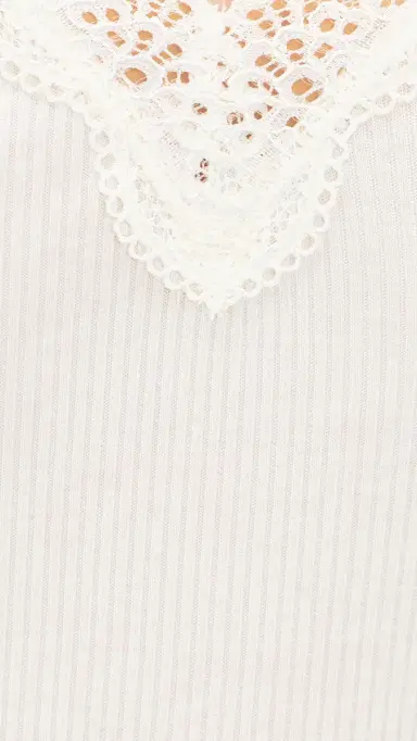 Madewell Lace Top Winter White | Thumbnail 6
