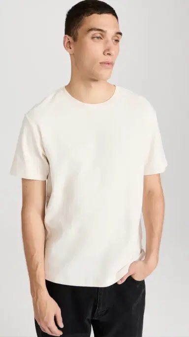 Frame Duo Fold Tee White Sand | Thumbnail 2
