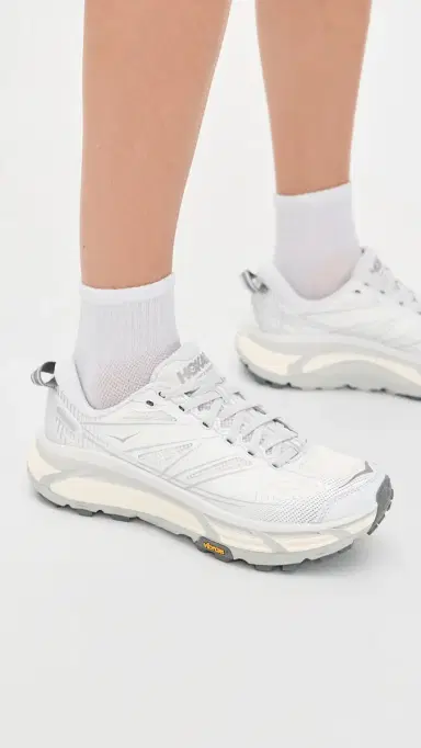 Hoka Mafate Speed 2 Sneakers Cosmic Grey/Alabaster | Thumbnail 3