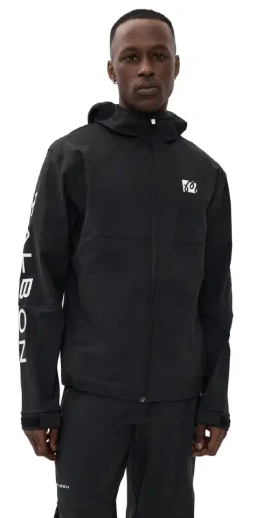 Malbon Performance Full Zip Shell Jacket Black | Thumbnail 1