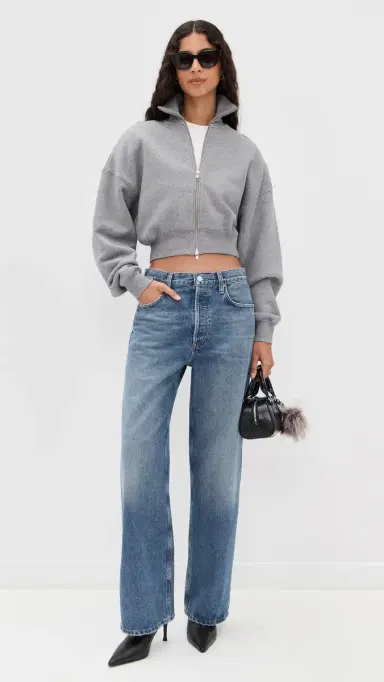 AGOLDE Low Slung Baggy Jeans Selection 24 | Thumbnail 5