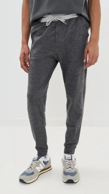 Marine Layer Yoga Joggers Dark Heather Grey L | Thumbnail 2