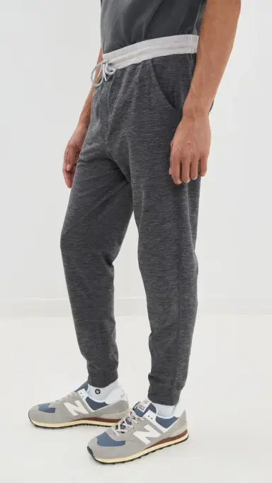 Marine Layer Yoga Joggers Dark Heather Grey L | Thumbnail 4
