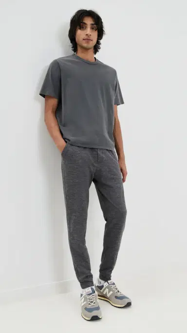 Marine Layer Yoga Joggers Dark Heather Grey L | Thumbnail 5