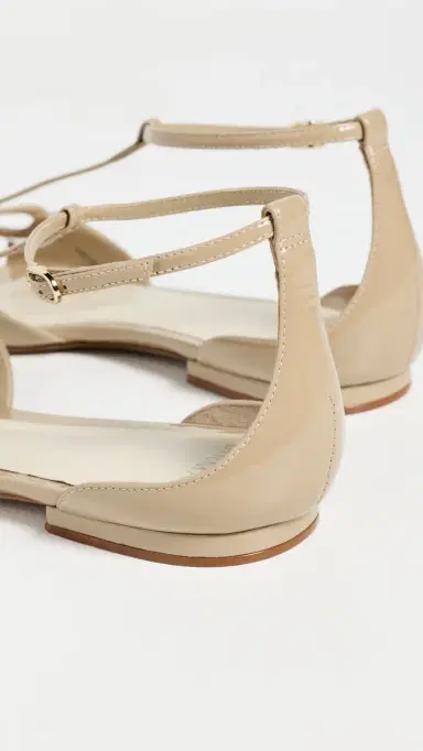 Alexandre Birman Malu Flats Semolina/Transparent | Thumbnail 4