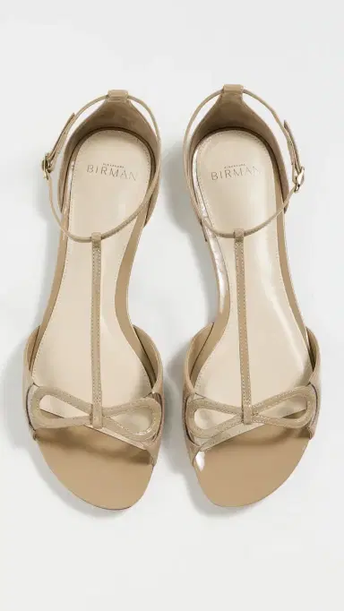 Alexandre Birman Malu Flats Semolina/Transparent | Thumbnail 5