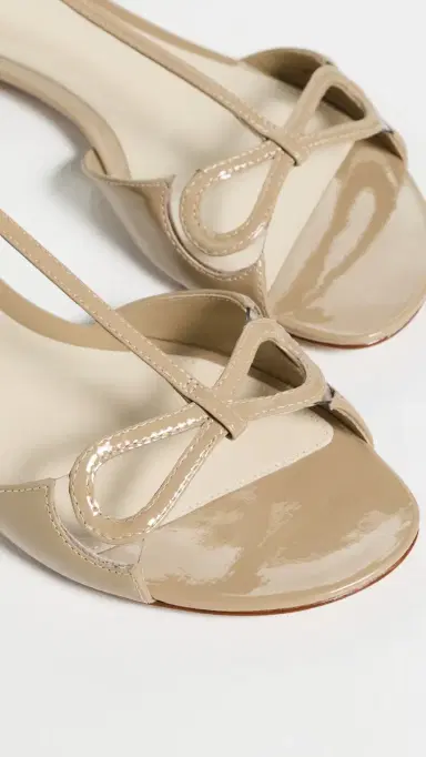 Alexandre Birman Malu Flats Semolina/Transparent | Thumbnail 6