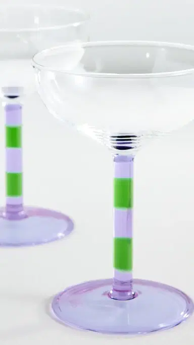 FAZEEK Stripe Coupe Glasses | Thumbnail 3