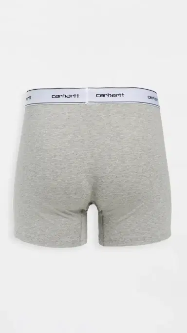 Carhartt WIP Cotton Trunks 2 Pack Grey Heather L | Thumbnail 3