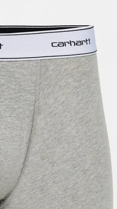 Carhartt WIP Cotton Trunks 2 Pack Grey Heather L | Thumbnail 4