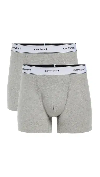 Carhartt WIP Cotton Trunks 2 Pack Grey Heather L | Thumbnail 5