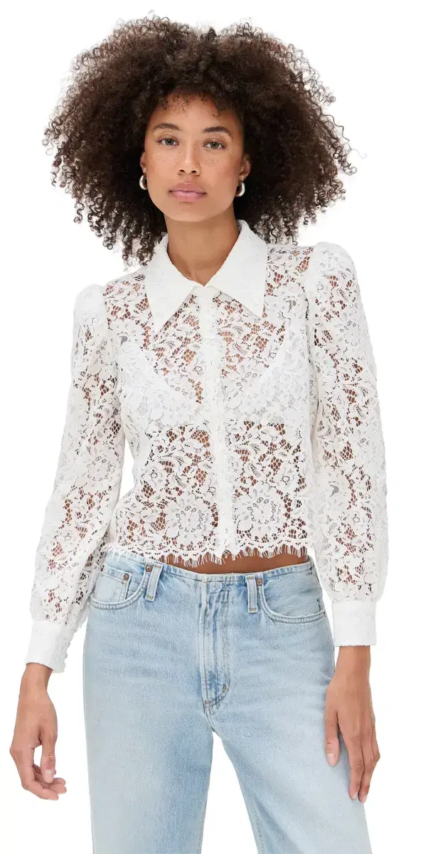 L'AGENCE Anita ace Button Up Blouse
