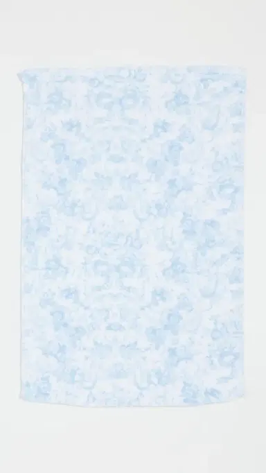 LoveShackFancy Hand Towel Nantucket Blue One Size | Thumbnail 3
