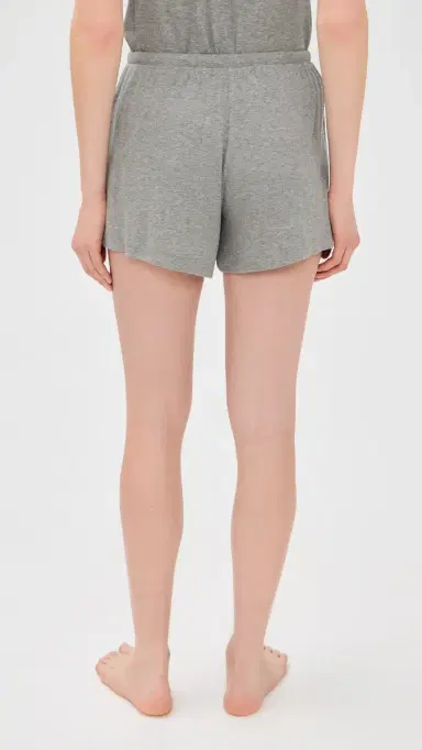 Eberjey Dream Rib Relax Shorts Dark Heather Grey | Thumbnail 3 Eberjey Dream Rib Relax Shorts Dark Heather Grey | Thumbnail 3