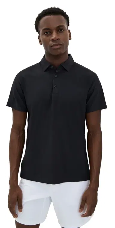 Rhone Regatta Pique Polo Black M | Thumbnail 1