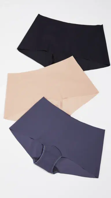 Hanky Panky Breathe Boyshorts 3 Pack Black/Taupe/Granite | Thumbnail 2