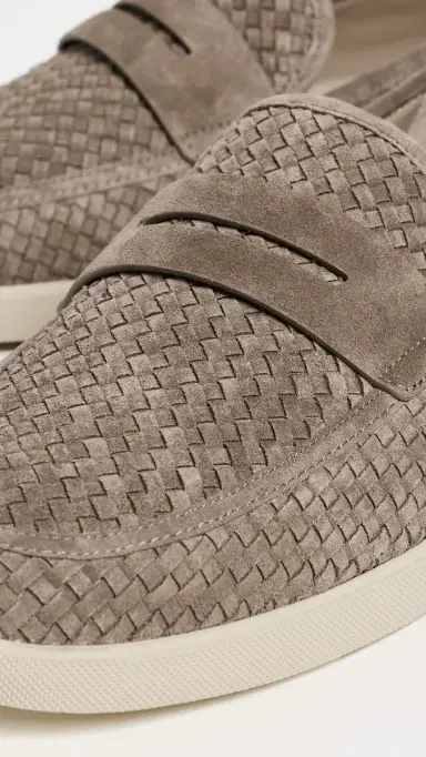 Vince Santino Weave Loafers Flint 8 | Thumbnail 5